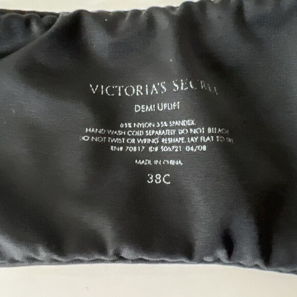 Victoria's Secret Demi Uplift Bra Women 38C Padded Wired Smoothing Biofit Bra - Picture 6 of 13